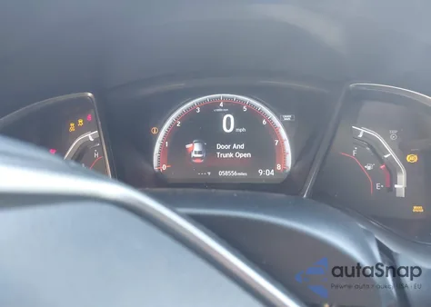 2019 Honda Civic Si из США, поврежденный, VIN 2HGFC3A53KH751364